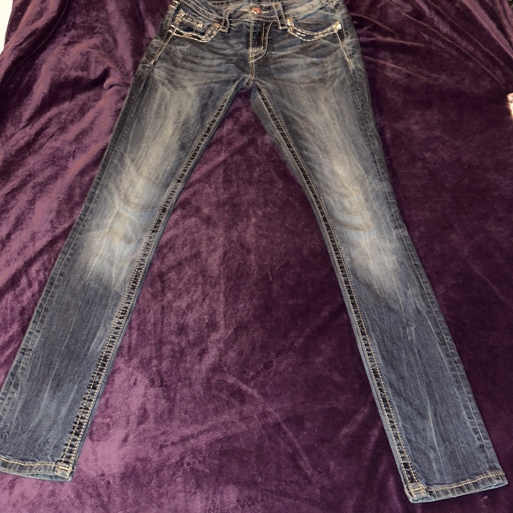 MissMe jeans size 26 signature straight